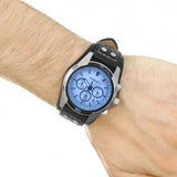 Chrono Coachman bleu et noir