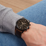 Chrono Townsman cuir marron