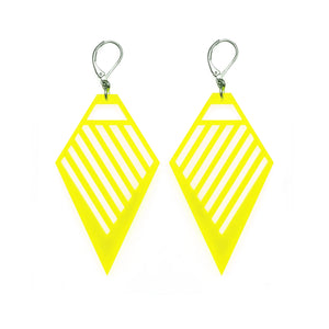 Boucles Hide jaune