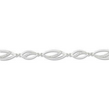 Bracelet Tina en argent et zirconium