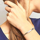 Bracelet esclave martelée