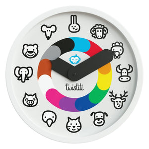 Twistiti Horloge animaux