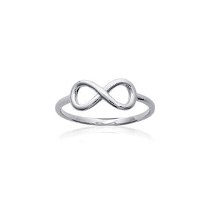 Bague infini en argent