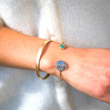 Bracelet esclave martelée