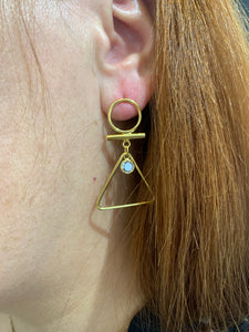 Boucles en vermeil Sama 7